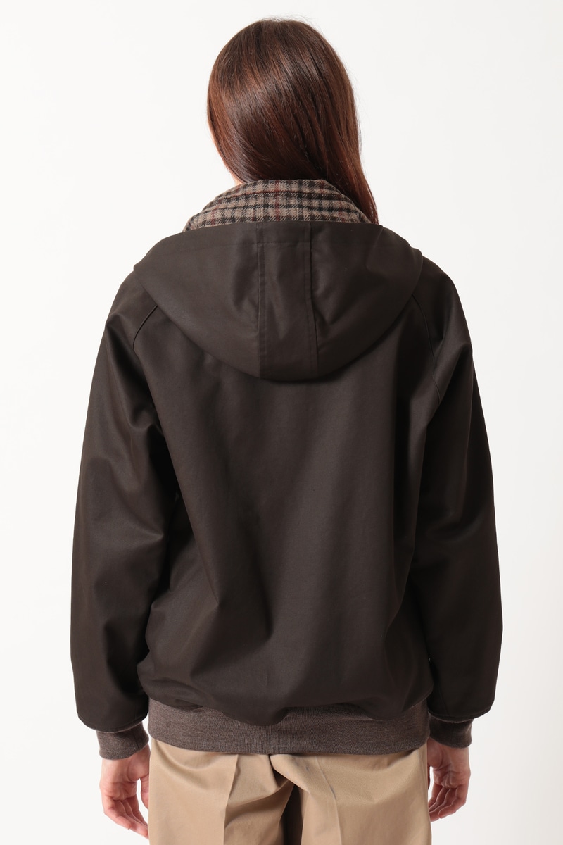 Scye for DAKS リバーシブル ハリントンジャケット 詳細画像 チャコールグレー