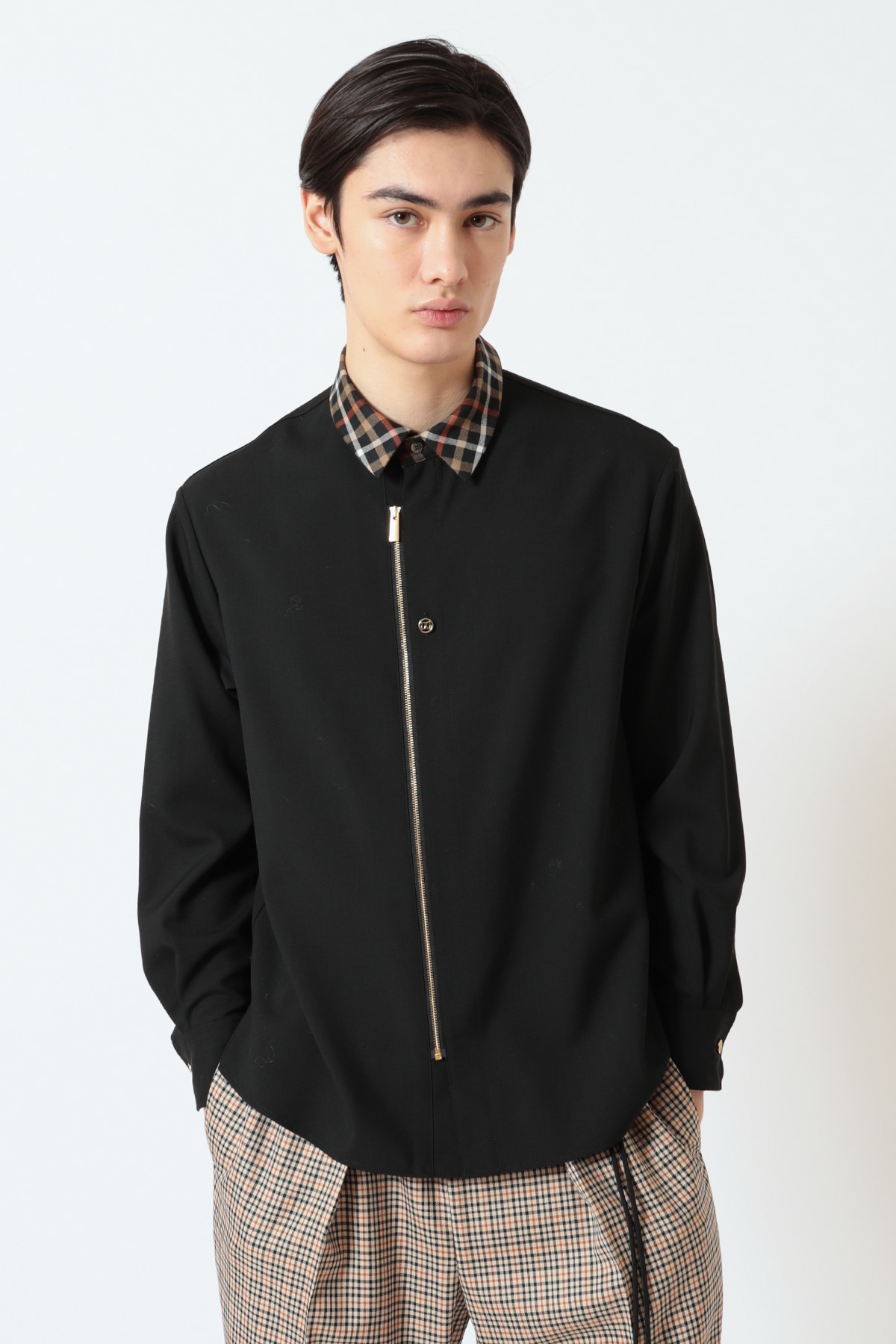 CULLNI シャツ　ジャケット CULLNI for DAKS フロントジップシャツ｜DAKS（ダックス）公式