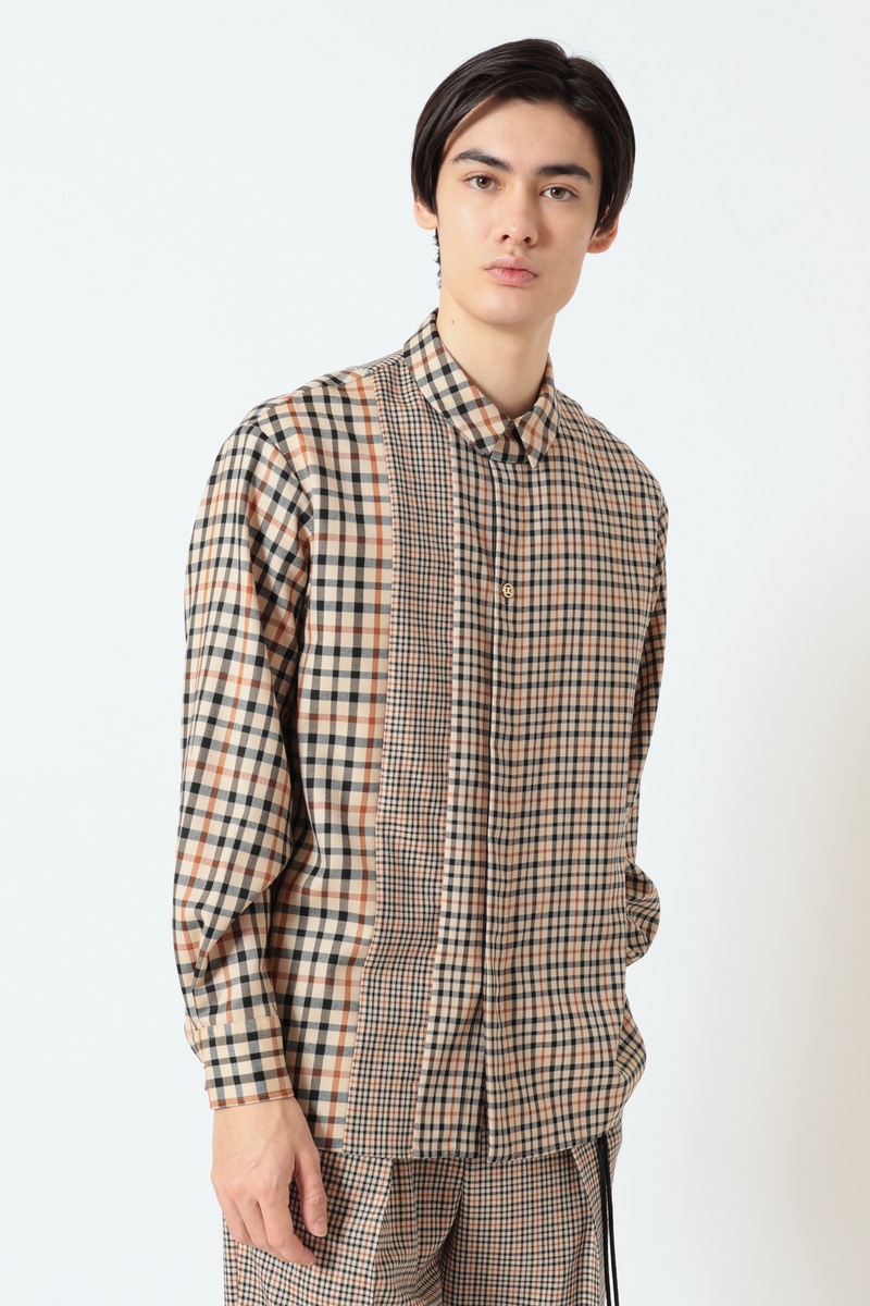 JS CULLNI for DAKS アシンメトリーチンタブシャツ