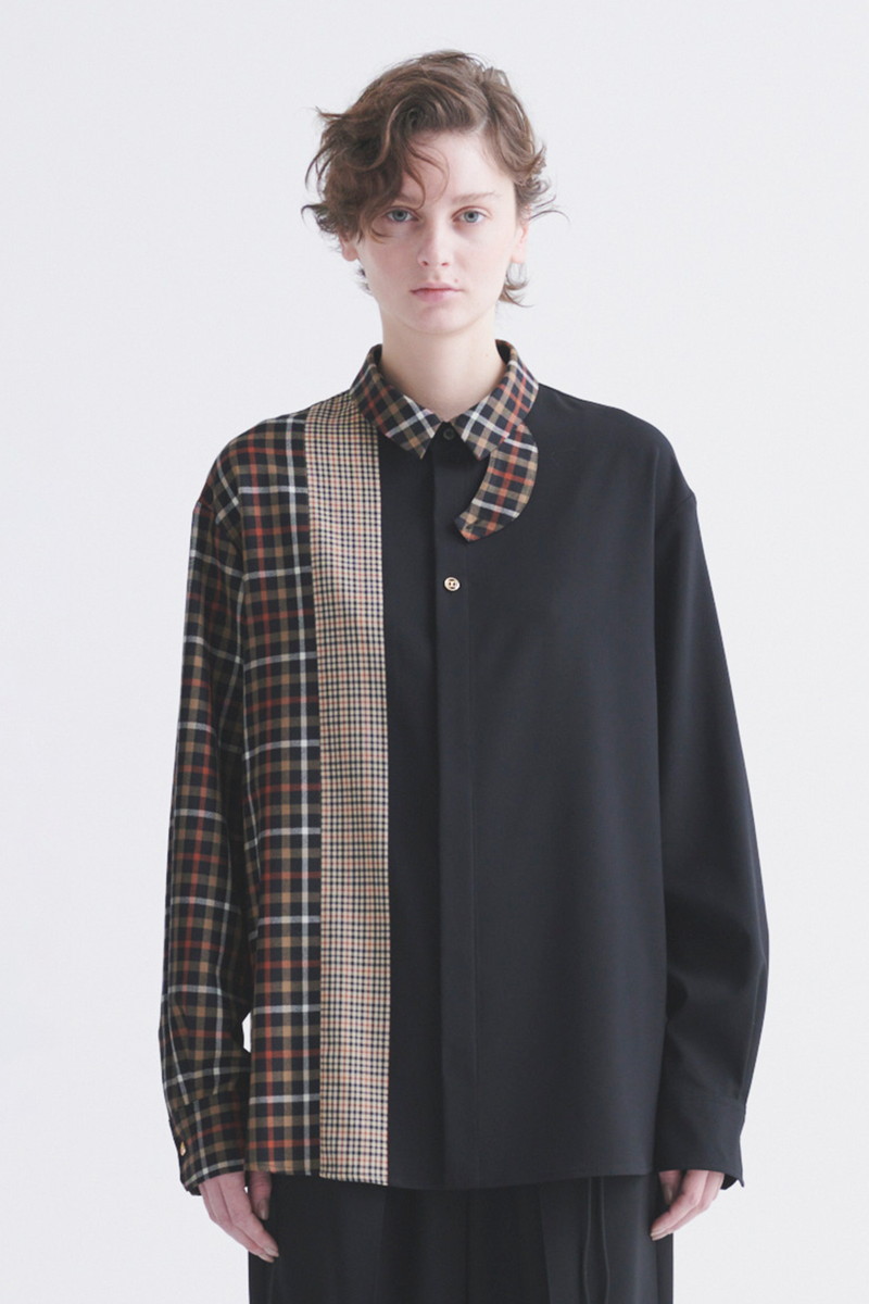 JS CULLNI for DAKS アシンメトリーチンタブシャツ