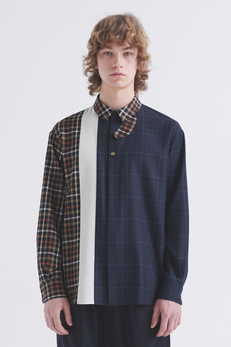 JS CULLNI for DAKS アシンメトリーチンタブシャツ
