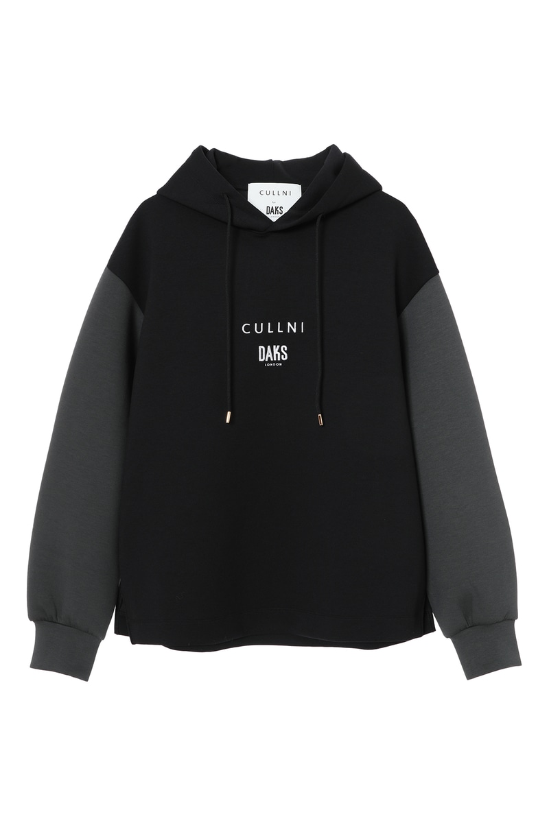 JS CULLNI for DAKS ロゴ刺繍 ダンボールフーディー