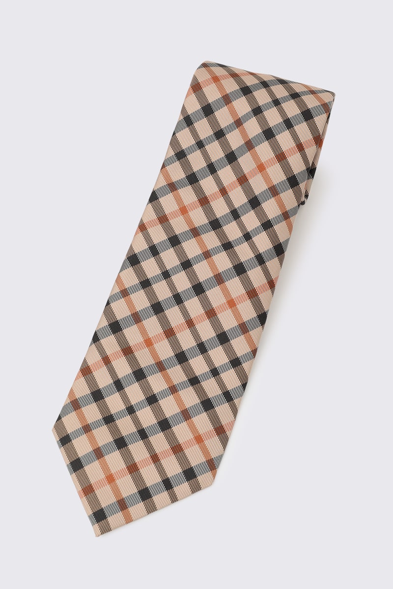 JS シルク ハウスチェックタイ