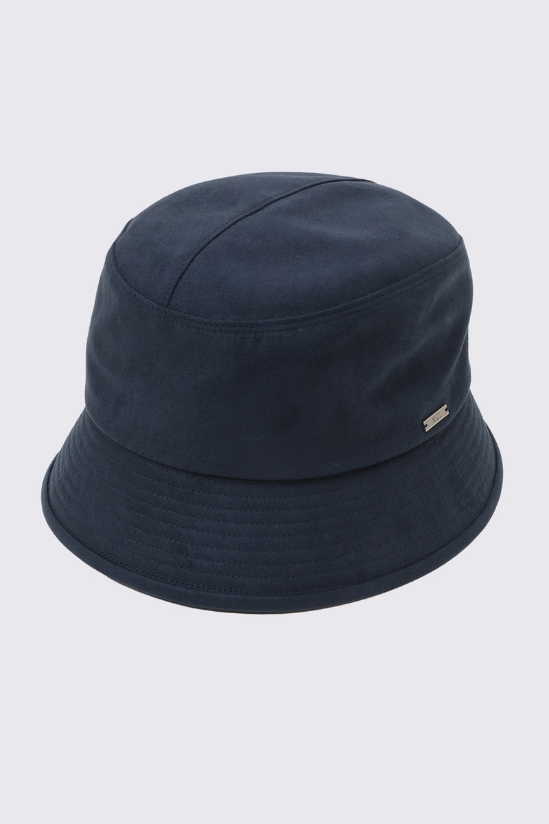 マイクロスエード 変形クロッシェ 詳細画像 ネイビー