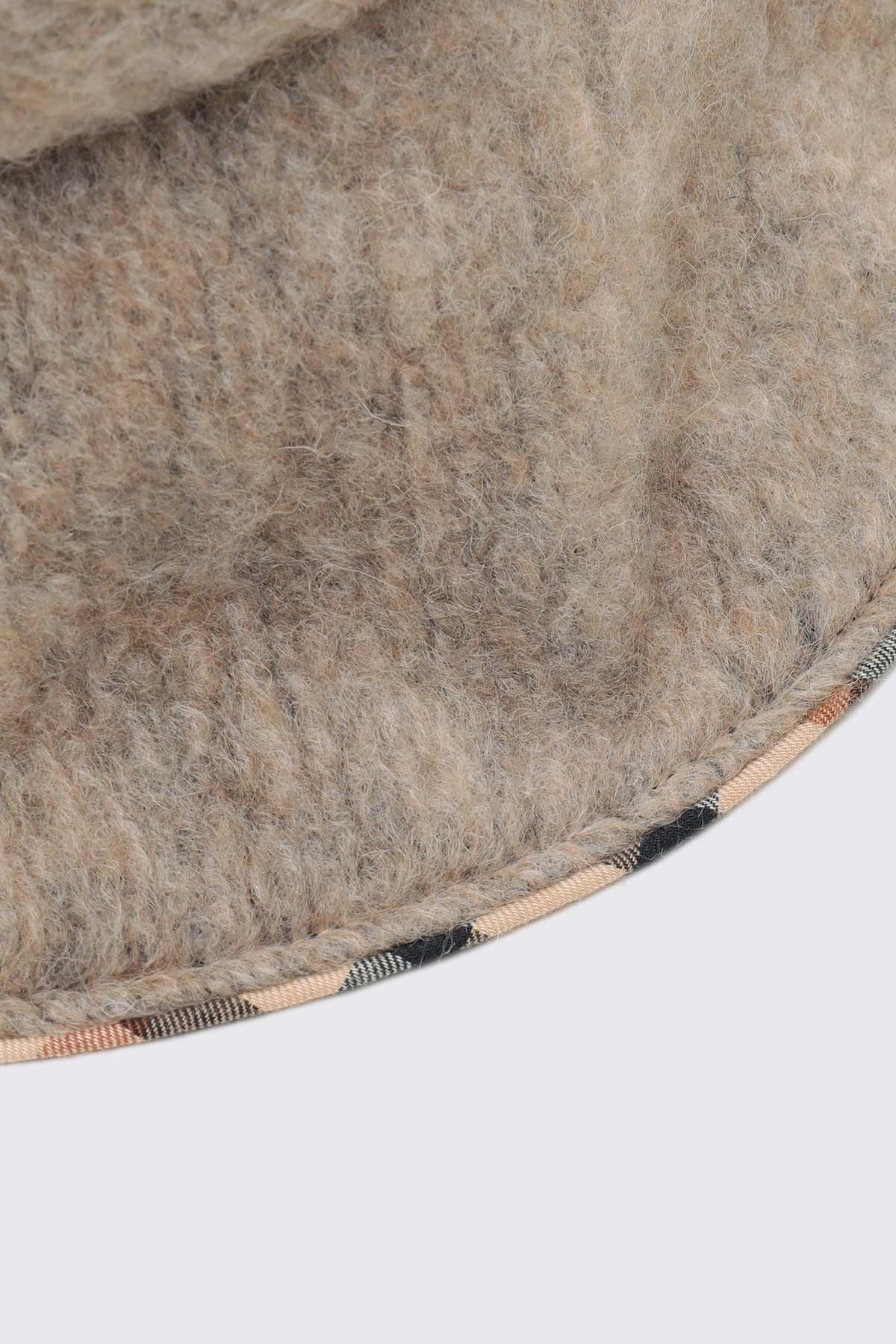 軽量ウール混スライバーニット セーラーハット 詳細画像 3