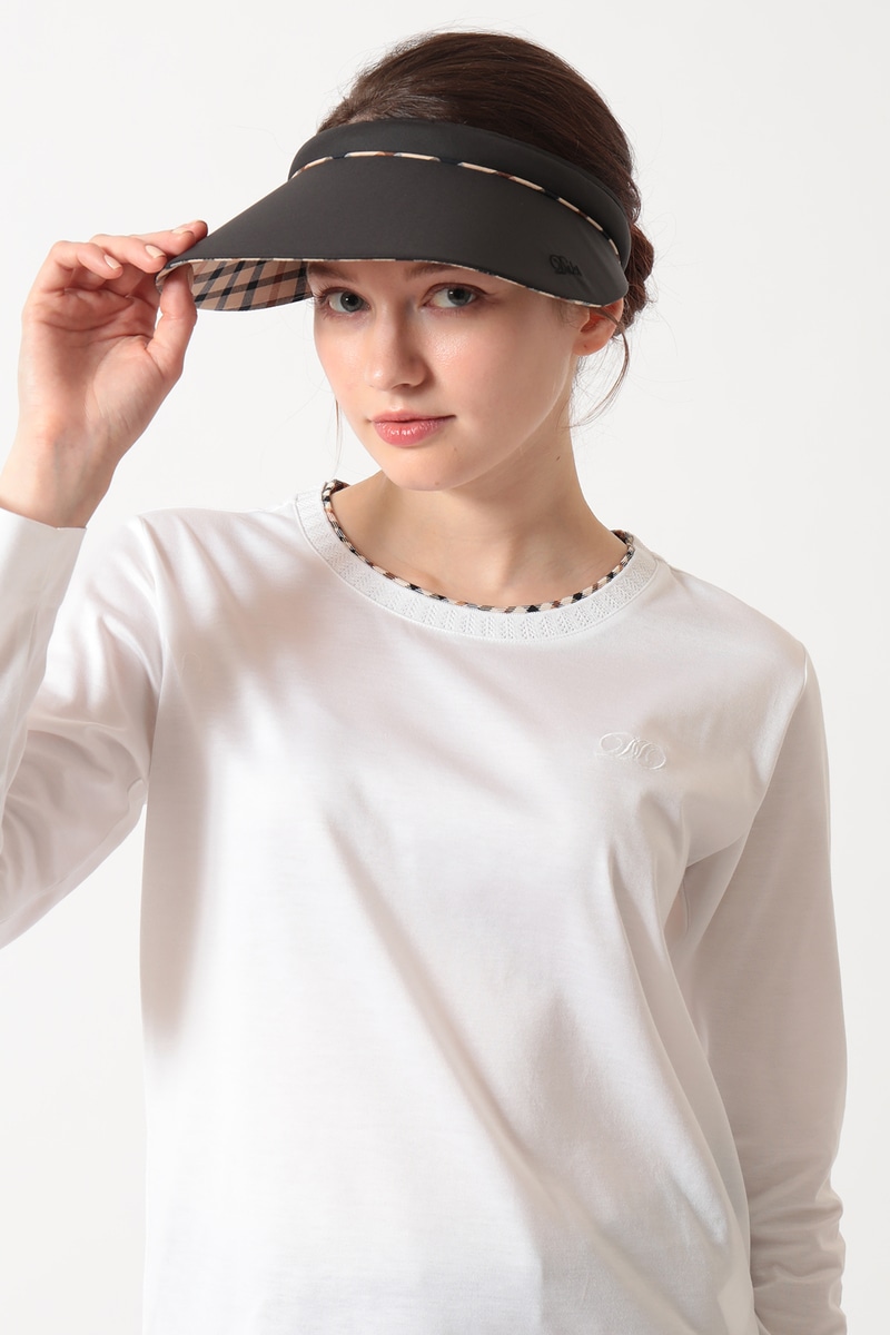 JS 撥水 ハウスチェックパイピング クリップバイザー