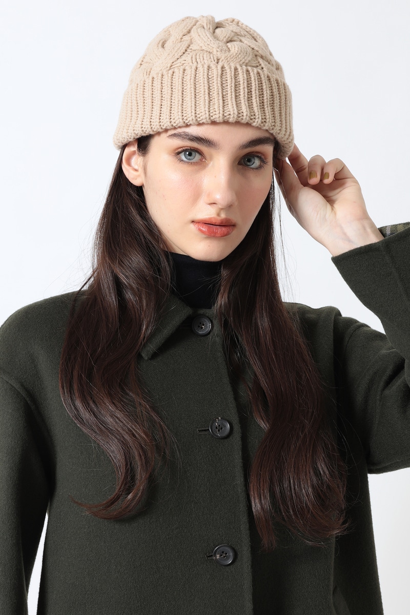 JS ウール ケーブル編みワッチ