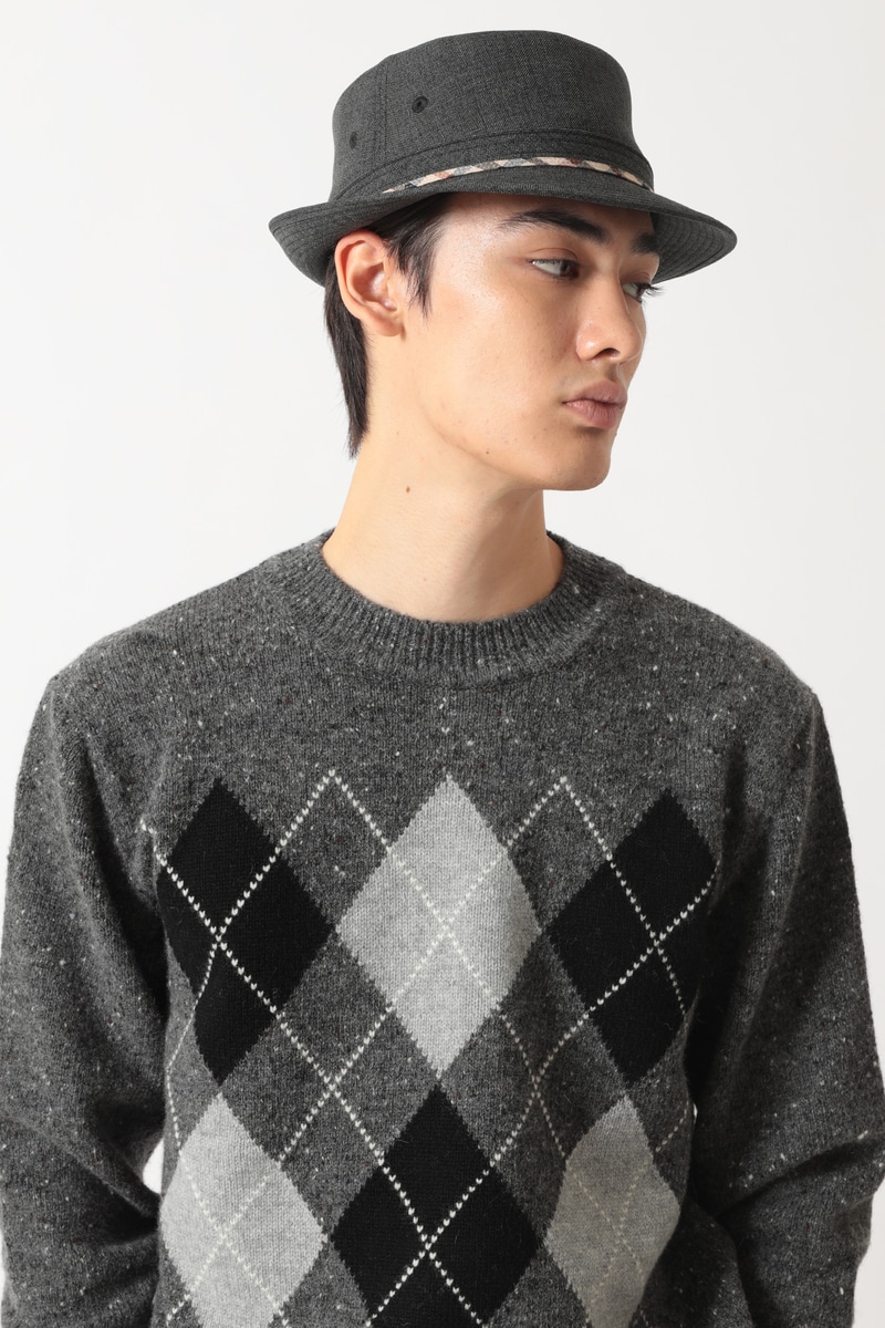 DAKS 洗えるUV対策アルペンハット 詳細画像 チャコールグレー