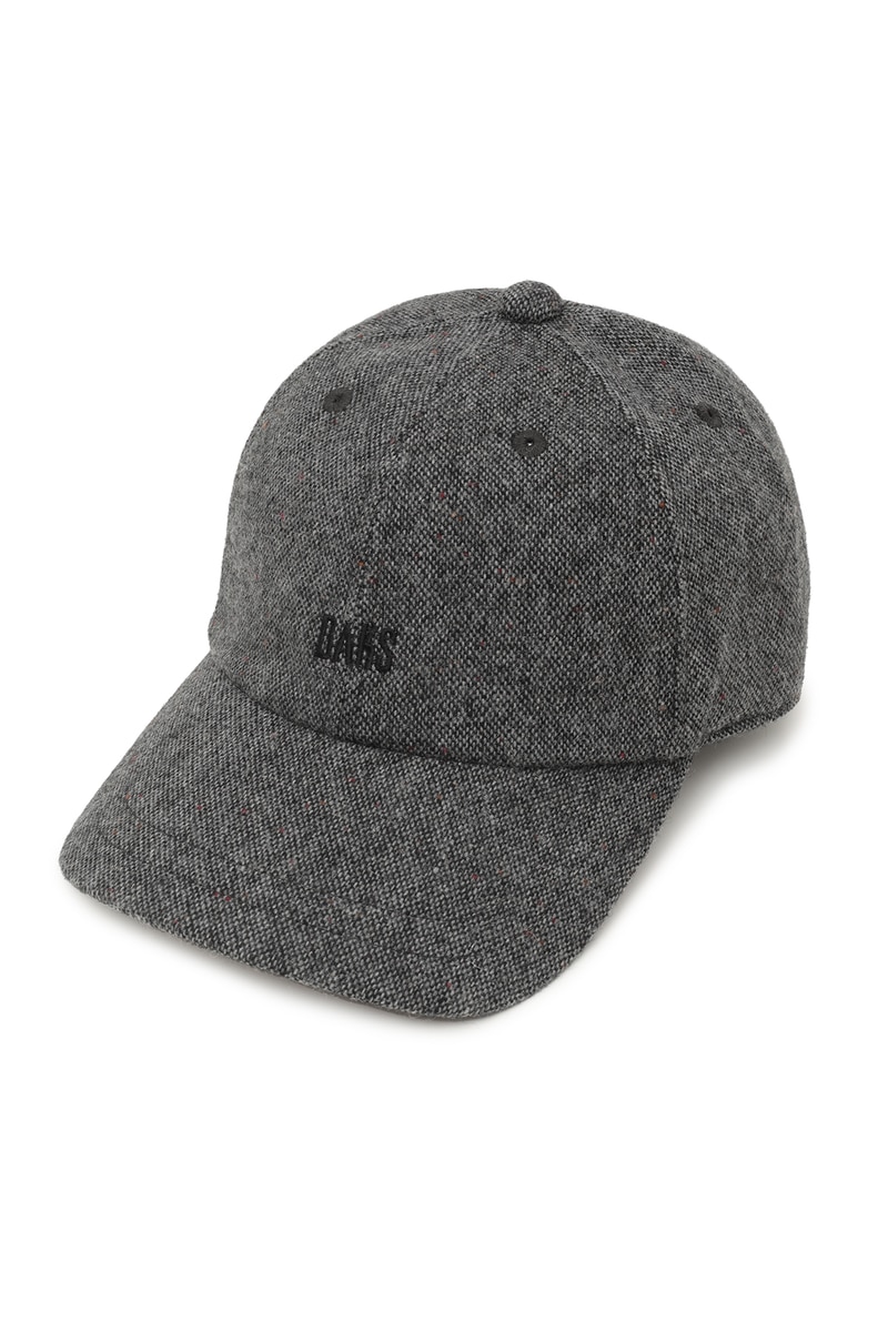 JS ネップツイード ウォッシャブル キャップ
