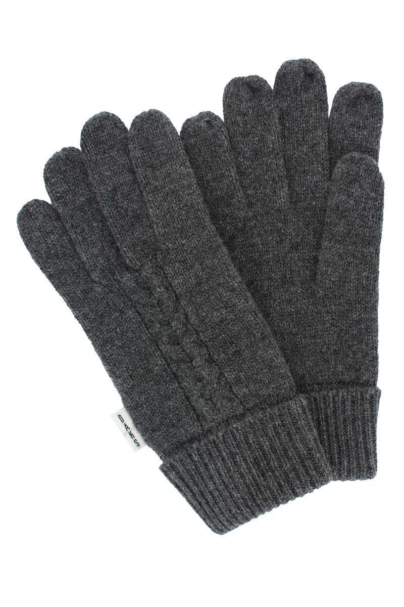 JS 【MEN】シンプルカシミヤニット手袋