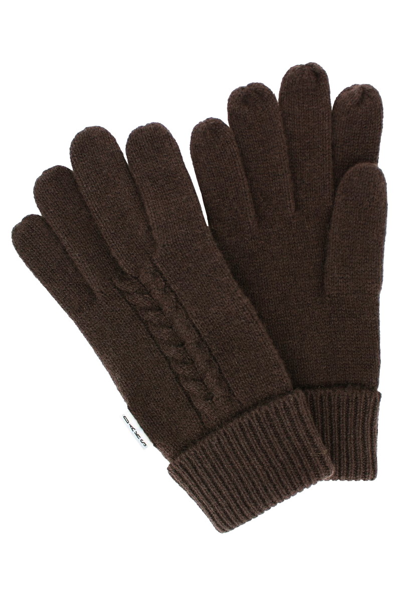 JS 【MEN】シンプルカシミヤニット手袋