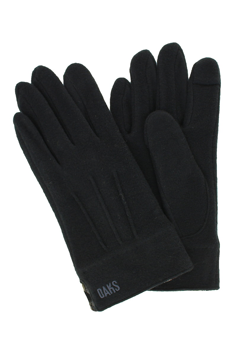 JS 【MEN】シンプル スマホ対応ジャージ手袋