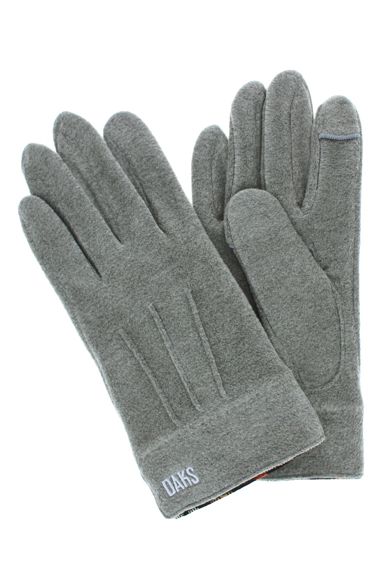 JS 【MEN】シンプル スマホ対応ジャージ手袋