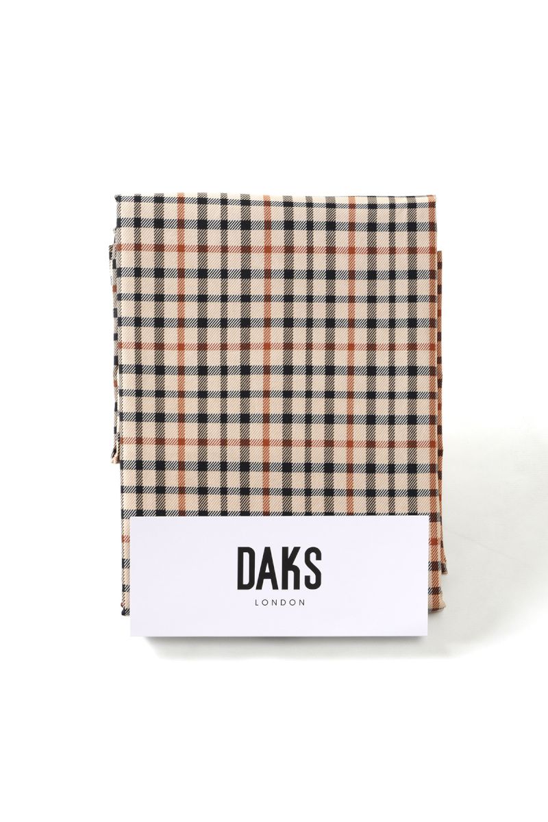 ハウスチェック 掛けカバー シングル 詳細画像 ベージュ