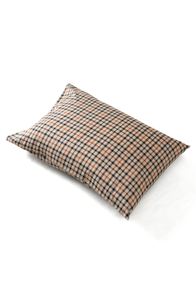 ハウスチェック ピローケース M 詳細画像 ベージュ