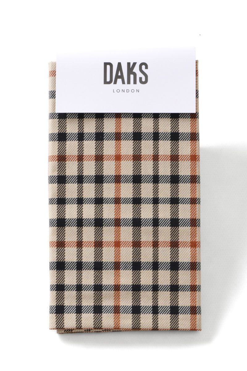 ハウスチェック ピローケース M 詳細画像 ベージュ