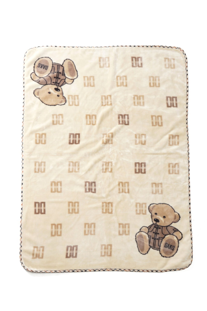 ダックスベア アクリルマイヤーハーフケット 詳細画像 ベージュ