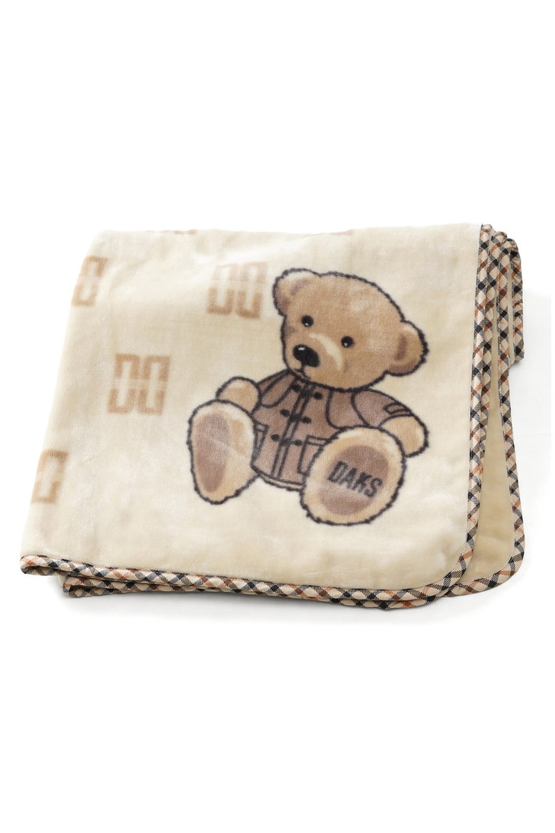 ダックスベア アクリルマイヤーハーフケット 詳細画像 ベージュ