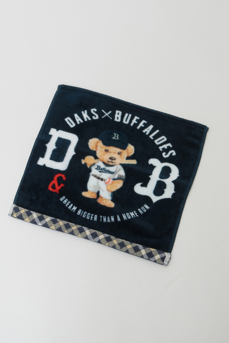 DAKS×バファローズ ミニタオル 詳細画像 ネイビー