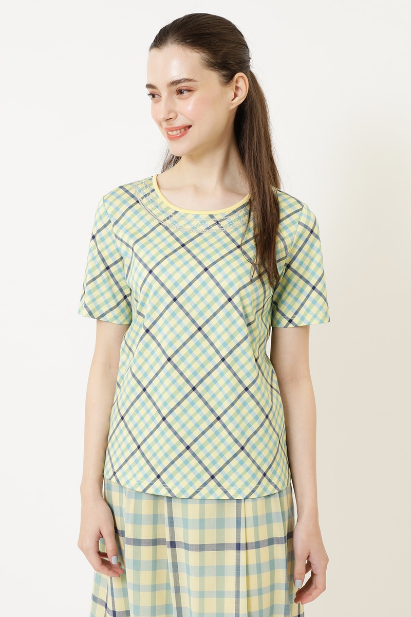 スパンコール刺繍 デザインTシャツ