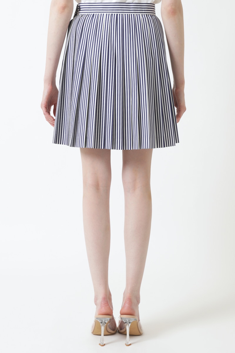 DAKS】ダックス(40)タグ付き 日本製 チェック ロング プリーツ