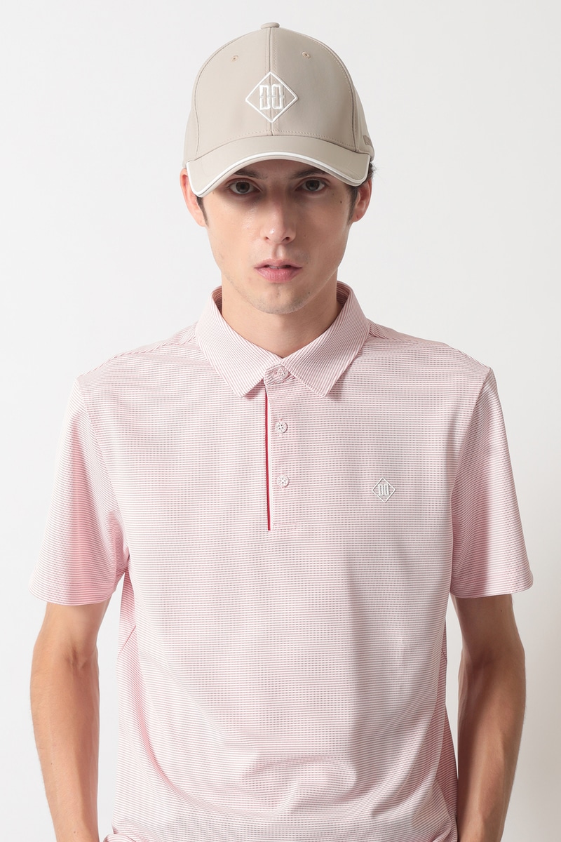 [DAKS GOLF] ロゴ刺繍 ベースボールキャップ 詳細画像 パーチメント