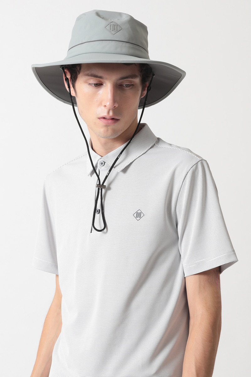 [DAKS GOLF] DDロゴフェドラハット 詳細画像 グレー