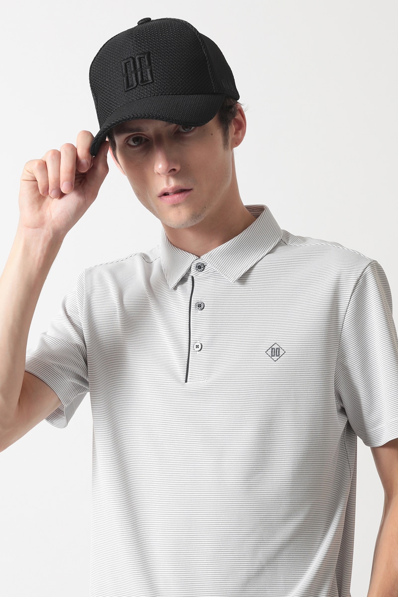 [DAKS GOLF] DDロゴ メッシュキャップ 詳細画像 ブラック