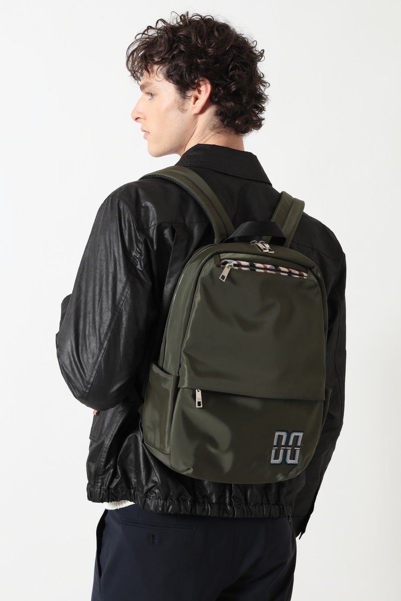 【軽量】TANKERナイロン&times;レザーDDリュック 詳細画像 ディル