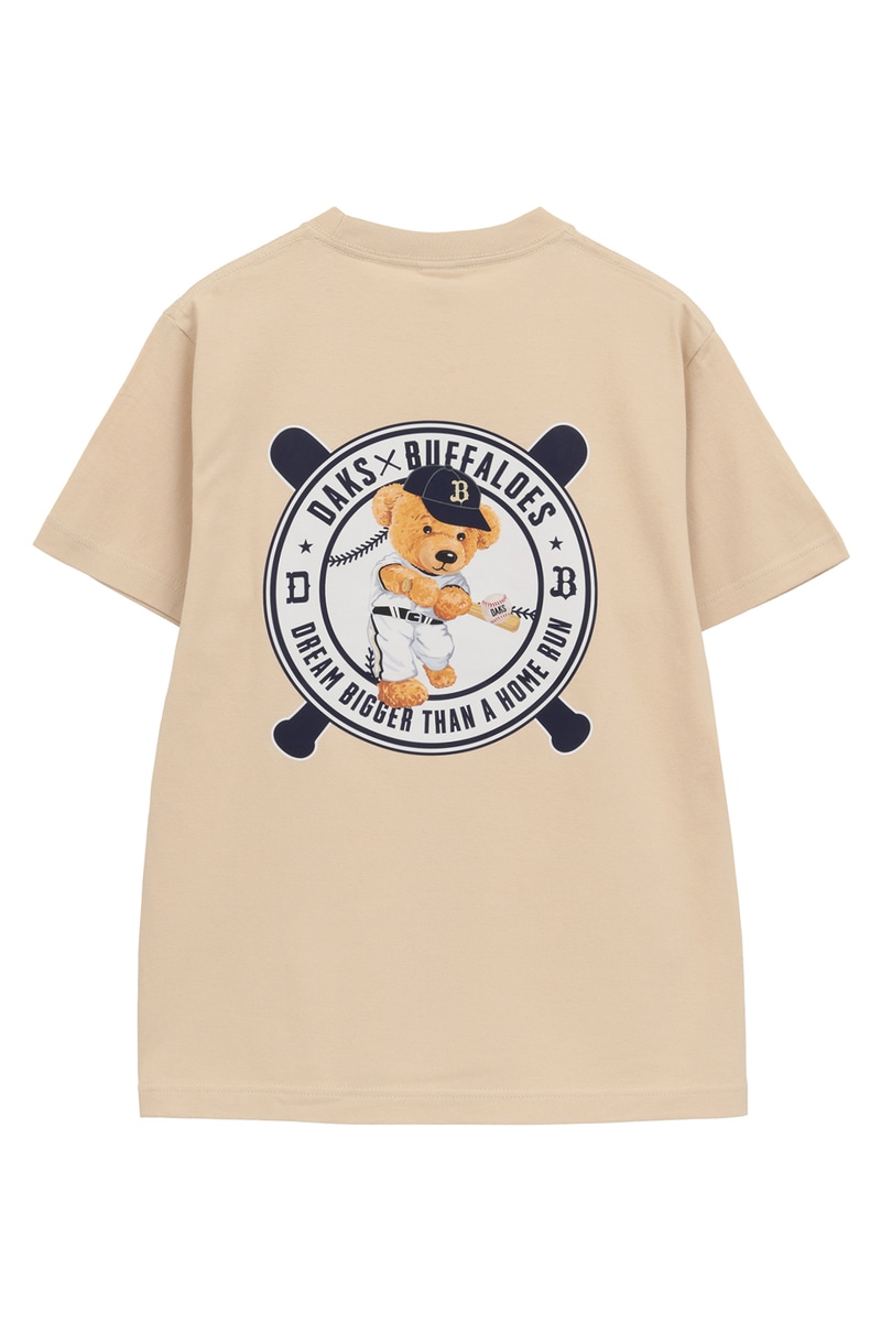 DAKS&times;オリックス・バファローズ Tシャツ 詳細画像 ベージュ