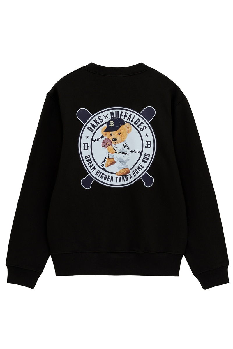 DAKS&times;オリックス・バファローズ スウェット 詳細画像 ブラック
