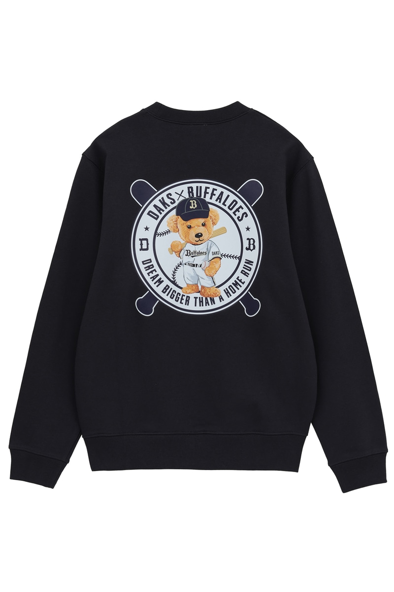 DAKS&times;オリックス・バファローズ スウェット 詳細画像 ネイビー