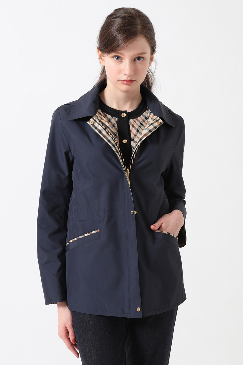 JS リバーシブル タフタブルゾン（撥水）