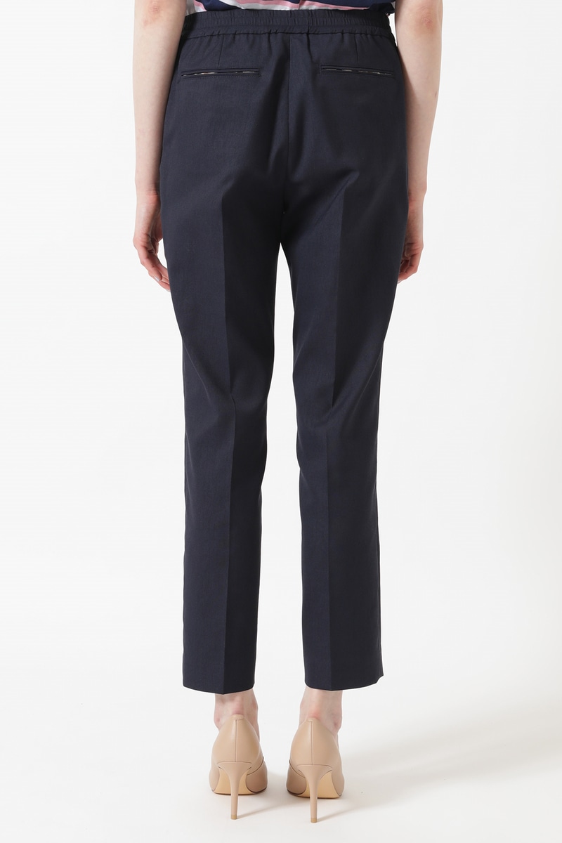 ボディシェルドライ オックスフォード スリムパンツ 詳細画像 サックスブルー