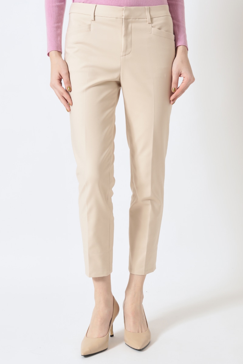 C/NY ダブルクロス テーパードパンツ 詳細画像 ベージュ