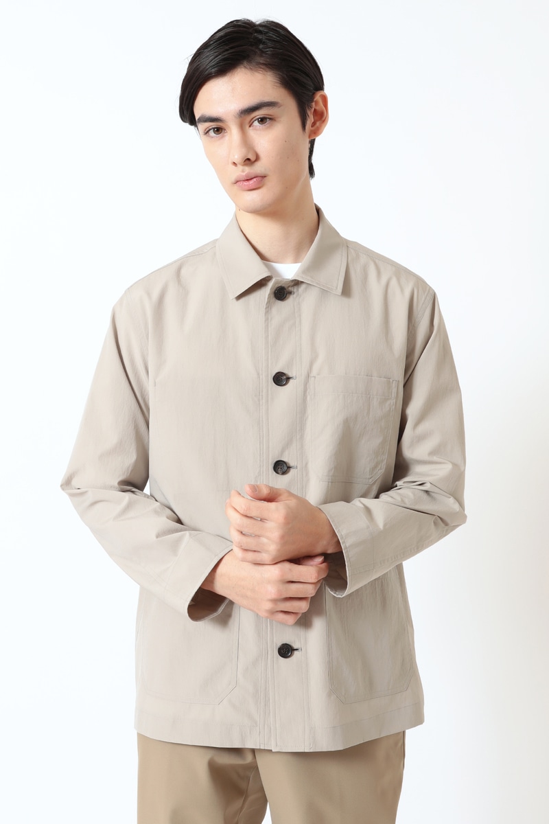 温度調節タフタ・カバーオールブルゾン 詳細画像 クロッカリー