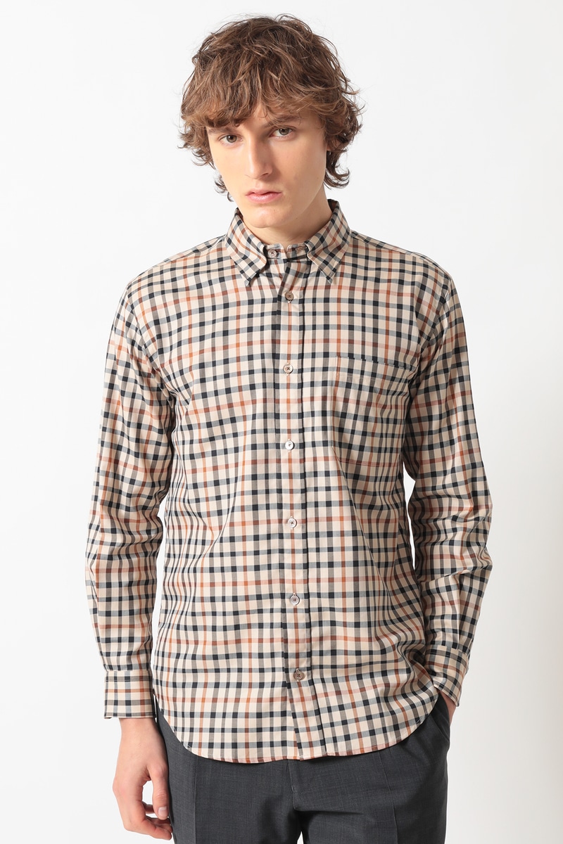 コットン ハウスチェック半袖シャツ 詳細画像 ハウスチェック