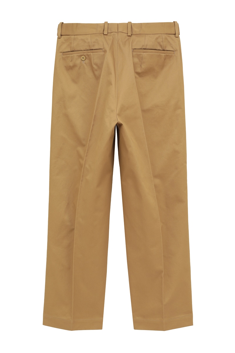 DAKS &times; Scye サンホアキン綿 DAKS TOP チノパンツ 詳細画像 キャメル