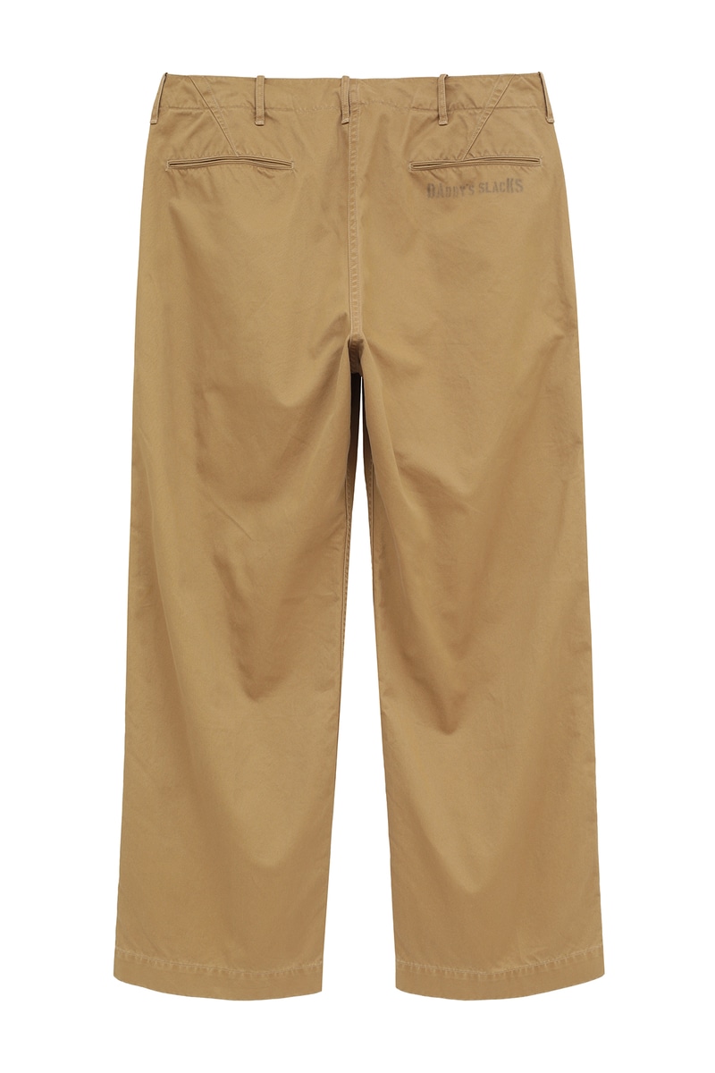DAKS &times; Scye DADDY'S SLACKS 41カーキ チノ 詳細画像 キャメル