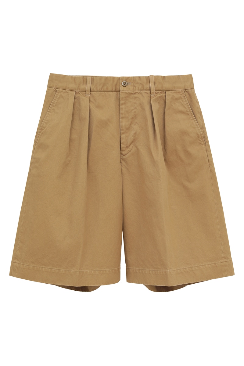 JS DAKS × Scye DADDY'S SLACKS 2プリーツ ショーツ