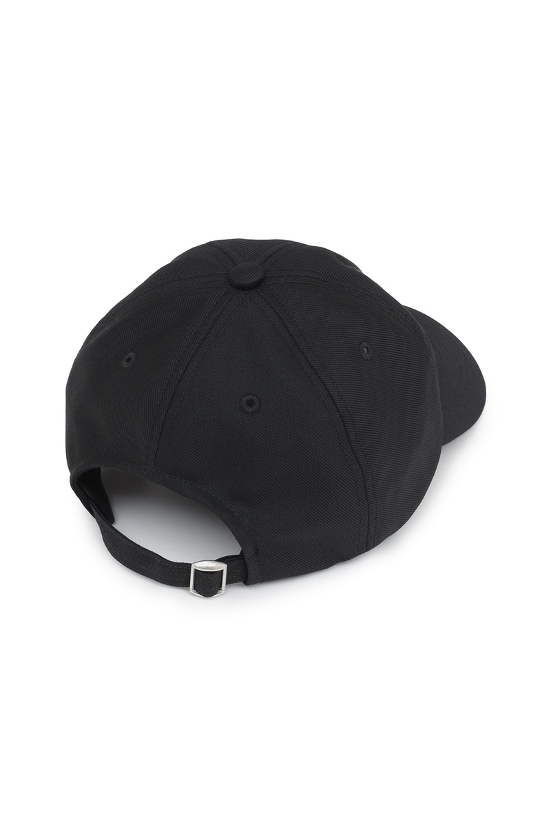 DAKS &times; Scye ロゴ刺繍 コットンチノ キャップ 詳細画像 ブラック