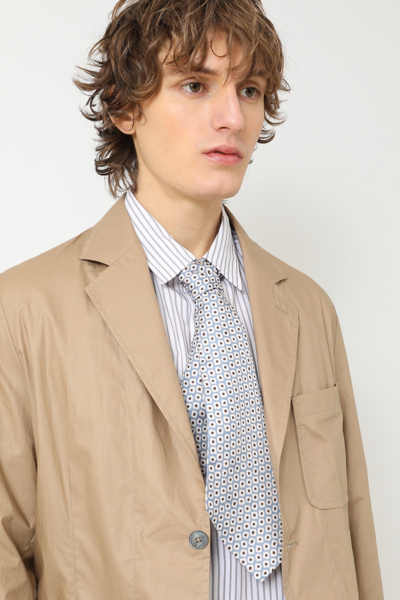 シルクアスコットタイ（スカイブルー） 詳細画像 サックスブルー