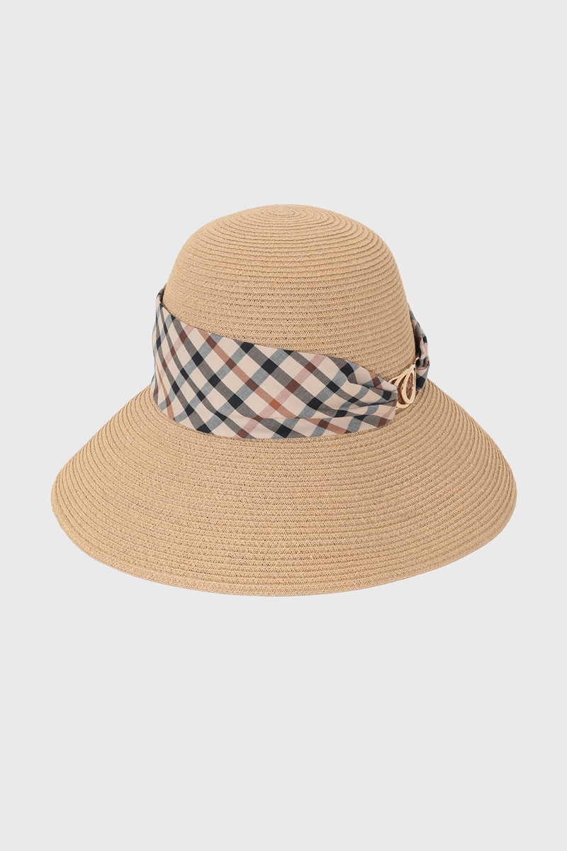 【Athena New Yor for DAKS】天然ラフィアハット 詳細画像 ベージュ