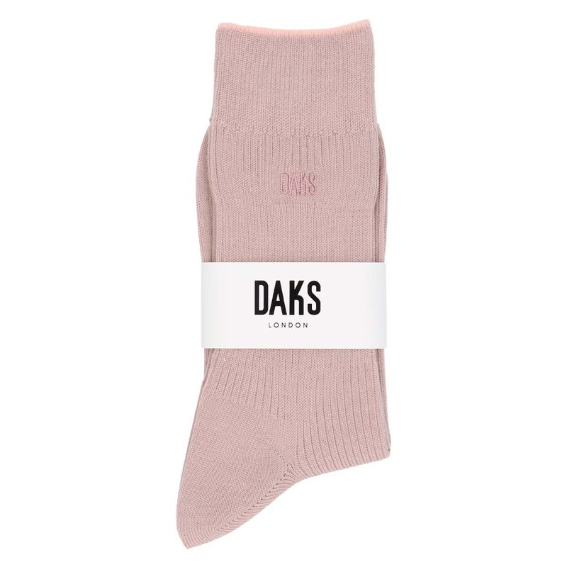 【消臭加工】ずり落ちにくいリブクルー丈ソックス 詳細画像 ピンク