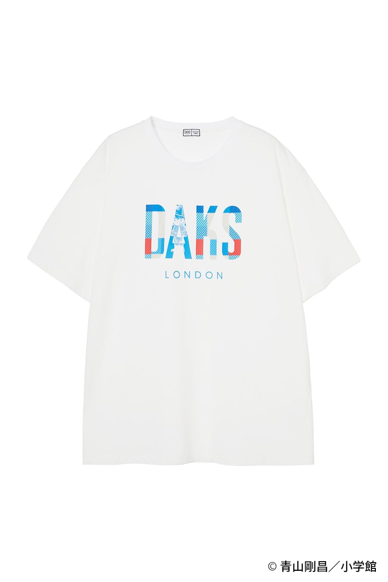 JS 「DAKS」×『名探偵コナン』ロゴ半袖Tシャツ
