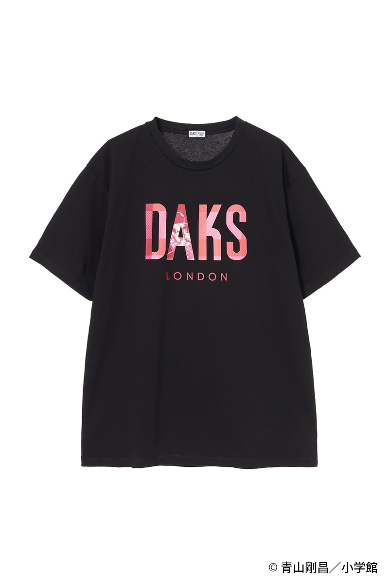 JS 「DAKS」×『名探偵コナン』ロゴ半袖Tシャツ