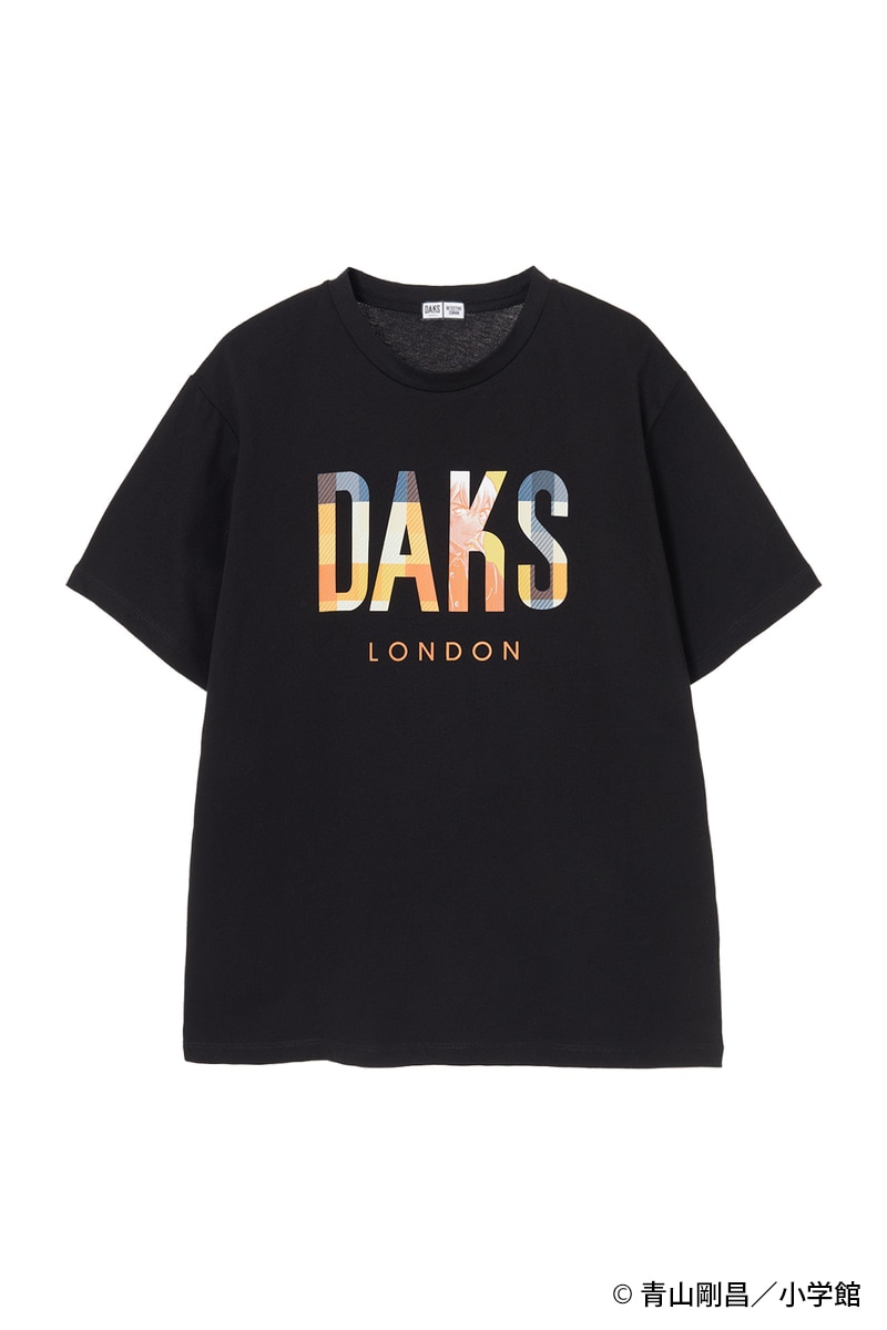 JS 「DAKS」×『名探偵コナン』ロゴ半袖Tシャツ