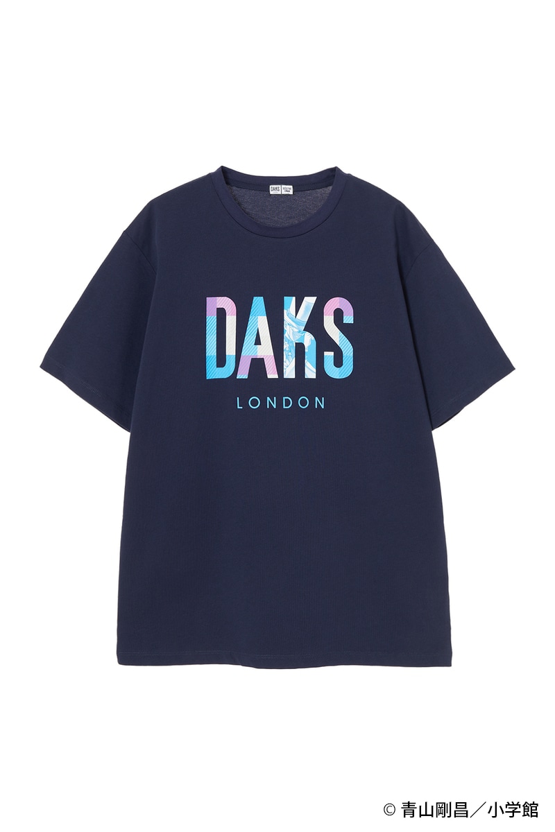 JS 「DAKS」×『名探偵コナン』ロゴ半袖Tシャツ