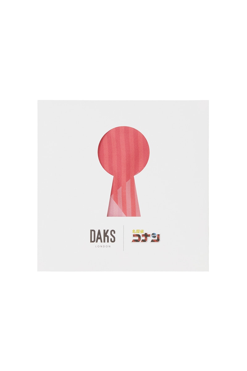 「DAKS」&times;『名探偵コナン』チェックプリントスカーフ 詳細画像 レッド(赤井秀一)