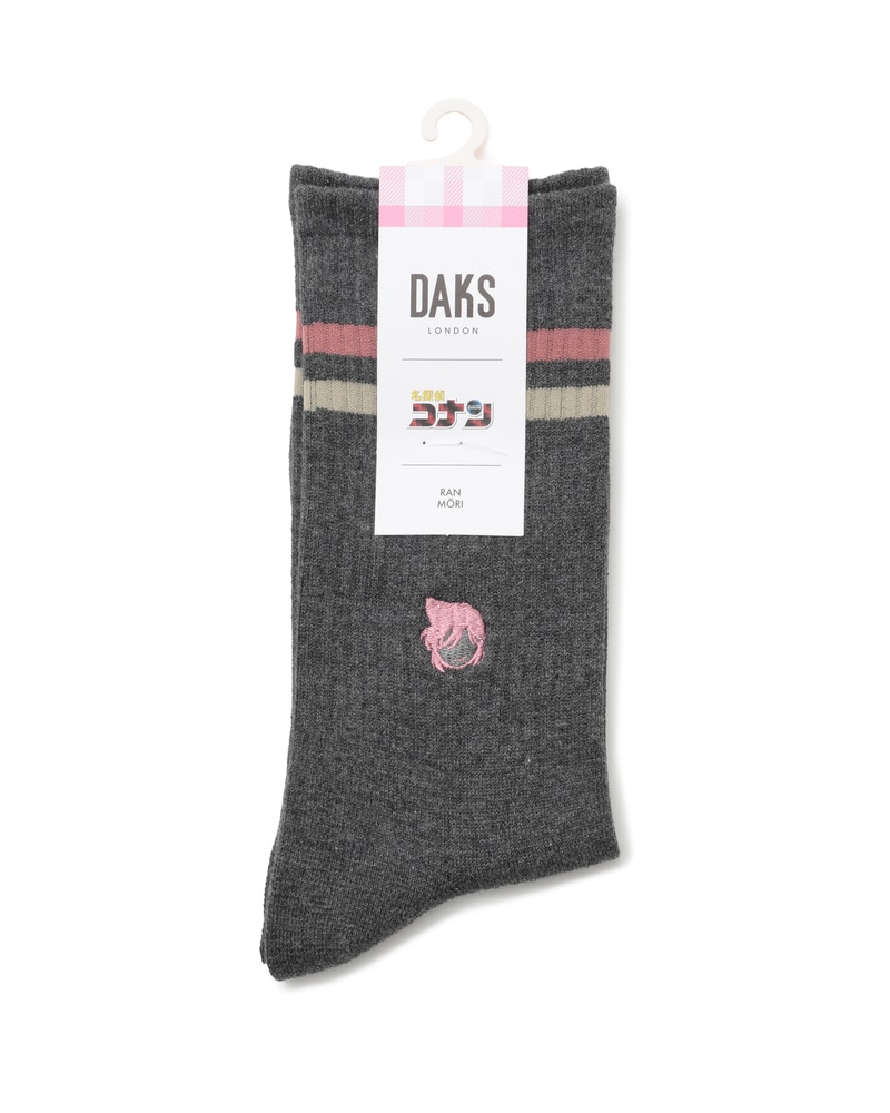 JS 「DAKS」×『名探偵コナン』ワンポイント刺繍ソックス